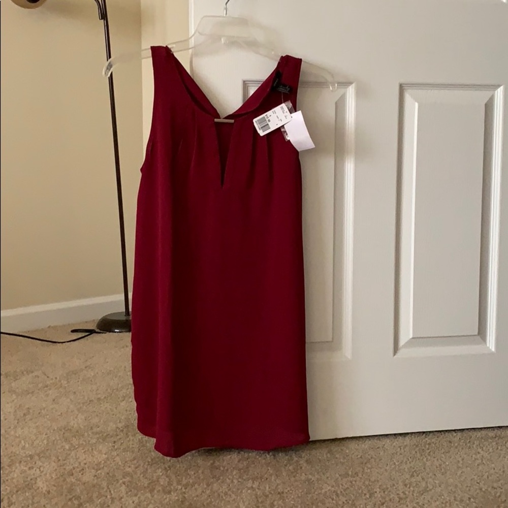 Maroon dress